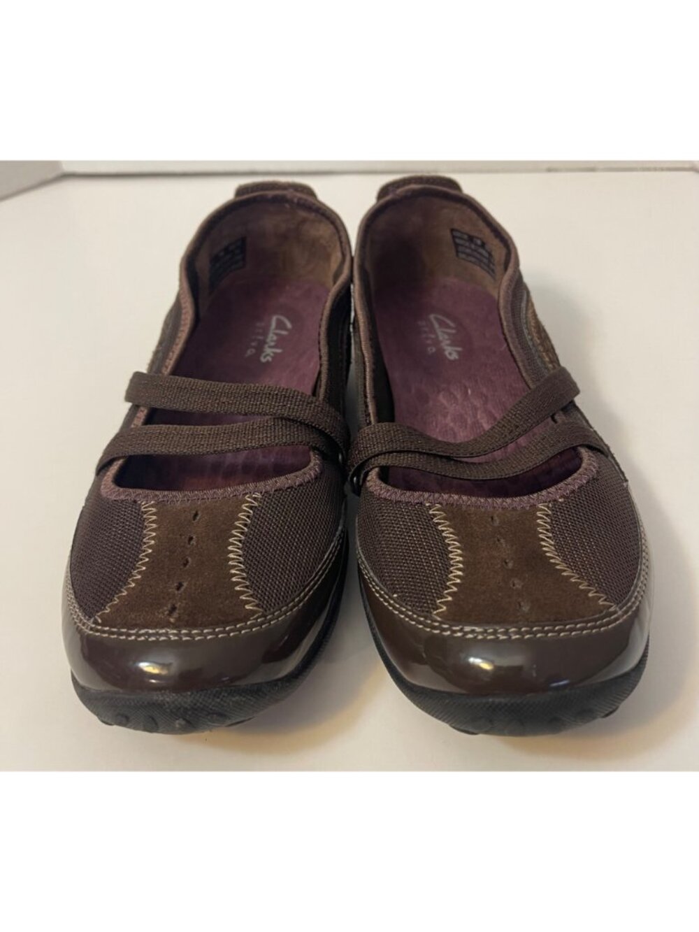 Clarks Privo Mary Jane flats brown sz 7 - Picture 2 of 8